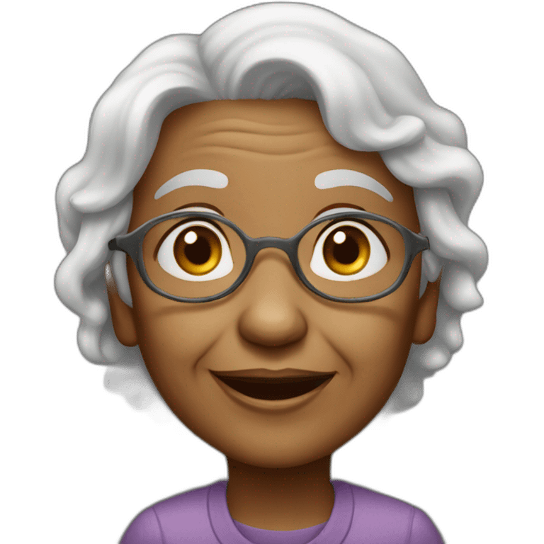 100-years-old-girl emoji