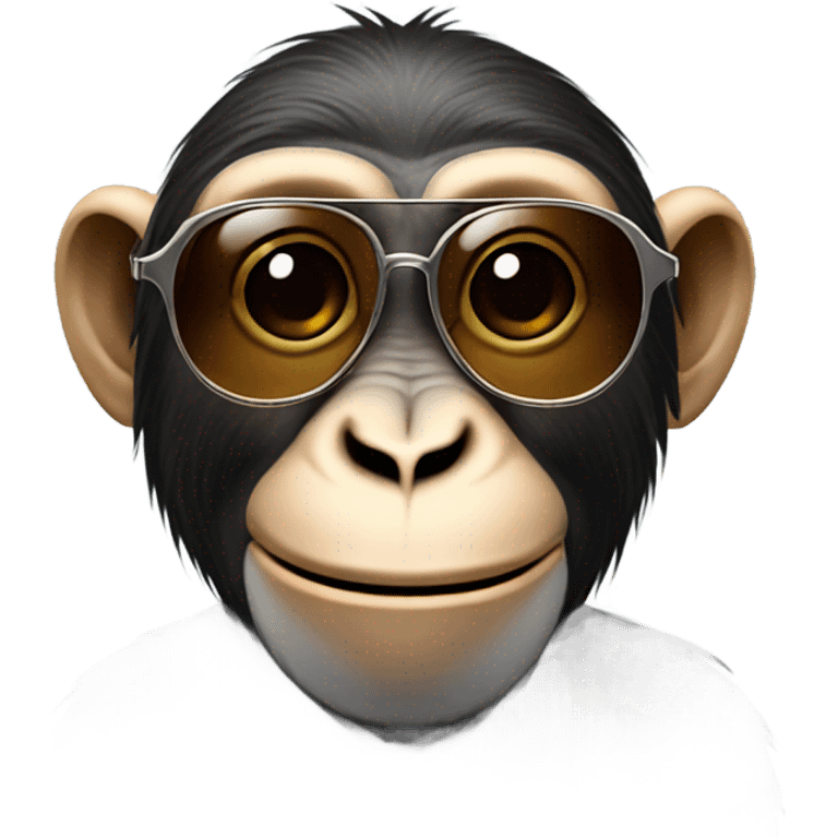 monkey with sunglasses emoji