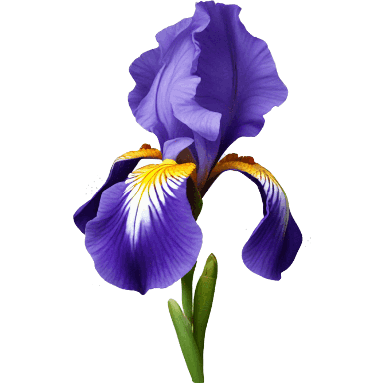 iris flower emoji