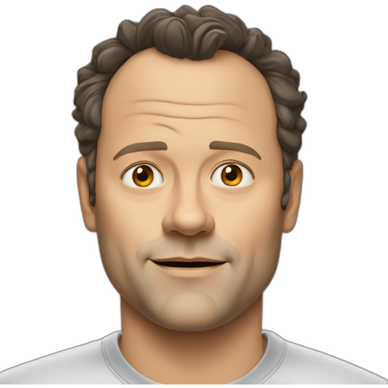 vince-vaughn cartoon wearing tee emoji