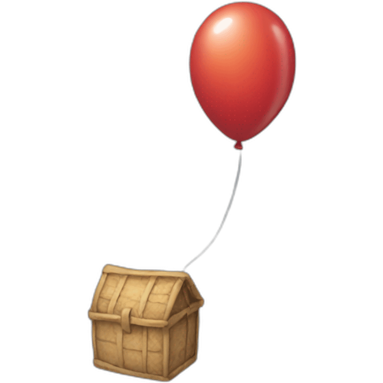 balloon at UP emoji