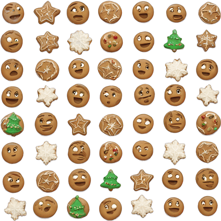 Christmas Cookies cute  emoji