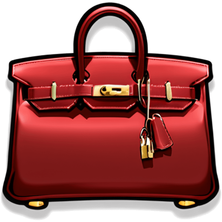 dark red birkin emoji