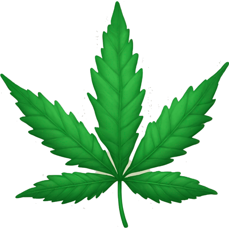 Weed leaf emoji