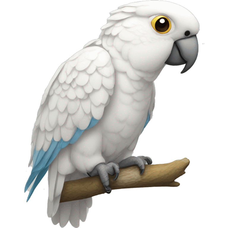 White parrot emoji