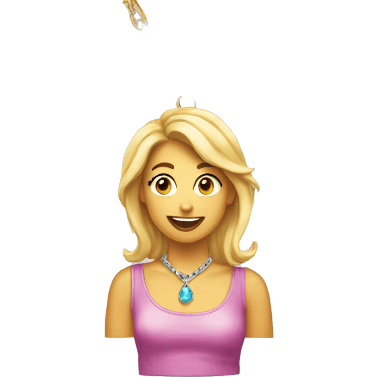 Lisarella necklace  emoji