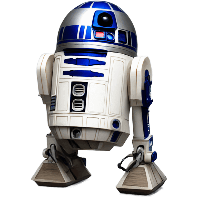 R2d2 in an office emoji