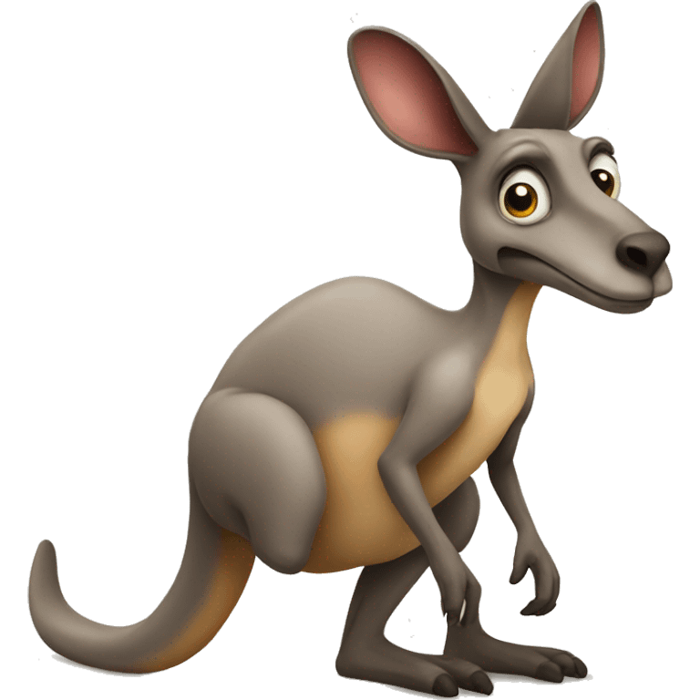 monster kangaroo emoji