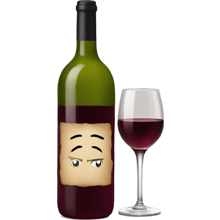 Spoiled wine  emoji