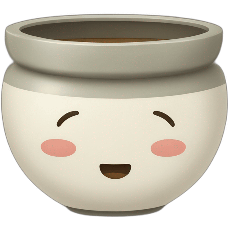 Japanese pot bowl emoji