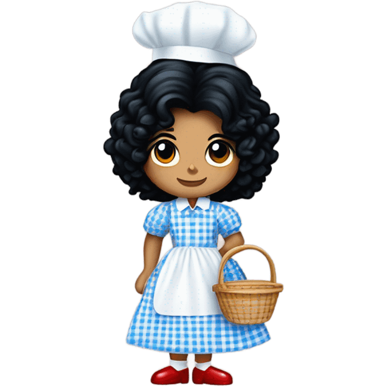 Michel Jackson as Dorothy from the wizard of oz emoji