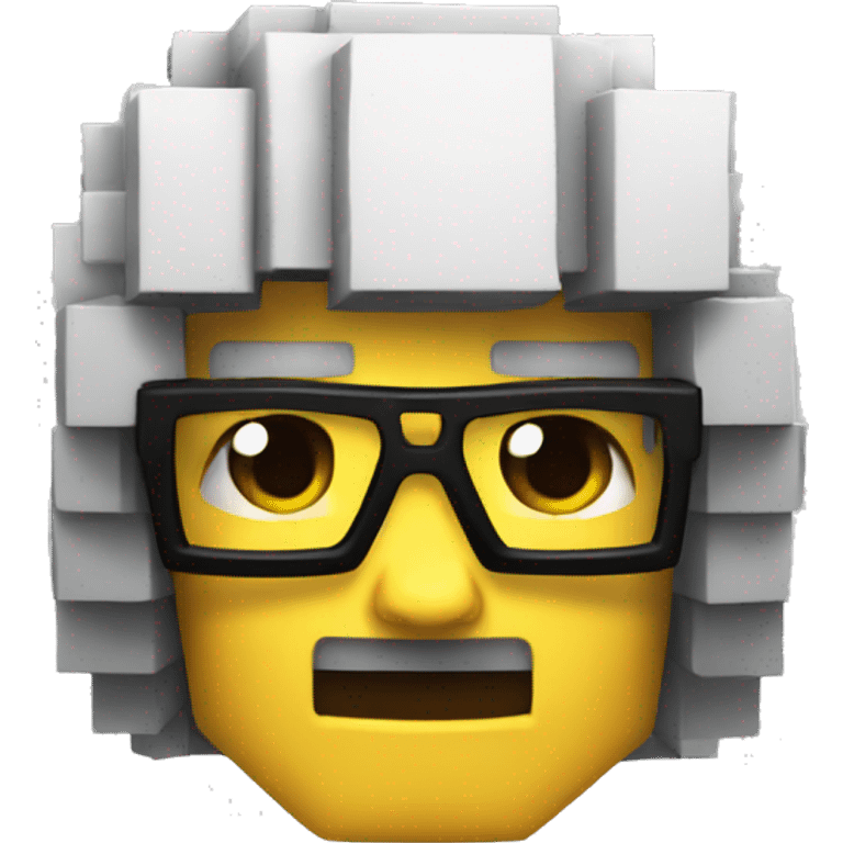 Nerd,minecraft emoji