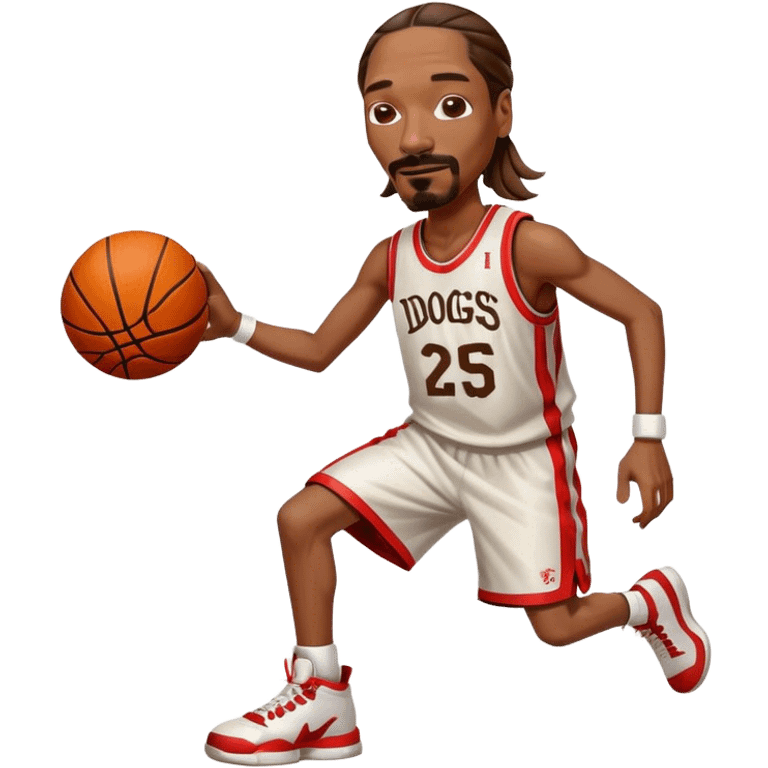 Snoop dog playing basketball  emoji