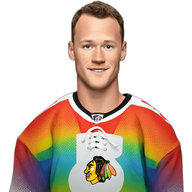 rainbow Jonathan Toews emoji