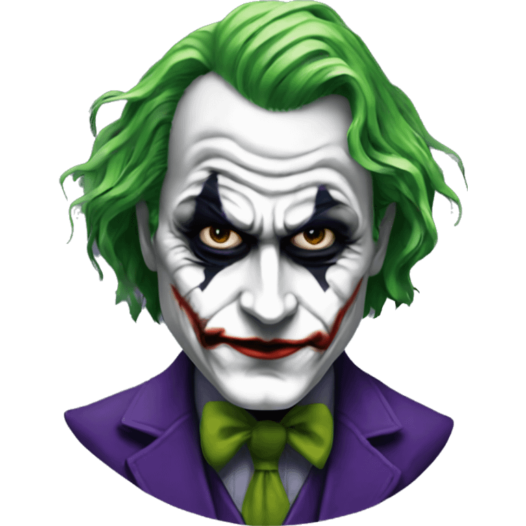 Why so serious joker emoji