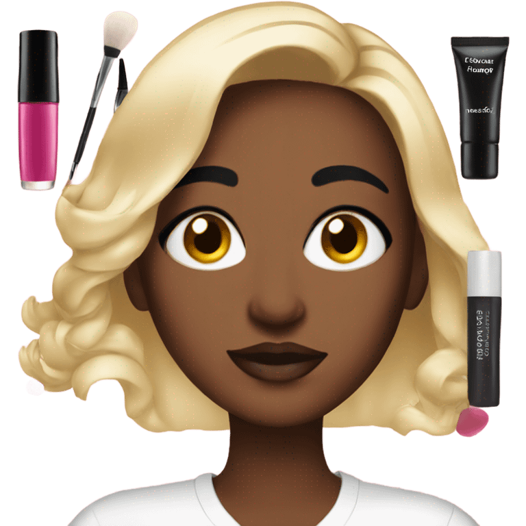 Makeup routine emoji