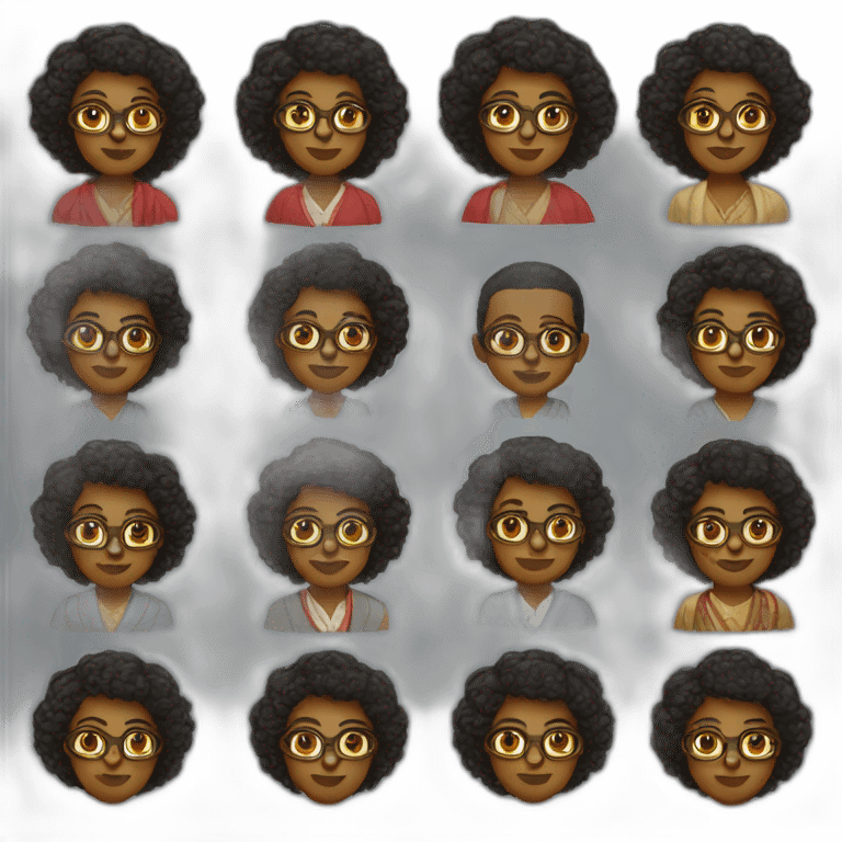 Habesha librarian emoji