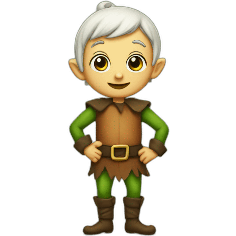 Jerry the Belly Button Elf emoji