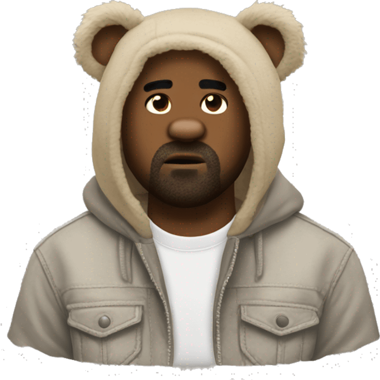 Kanye west bear  emoji