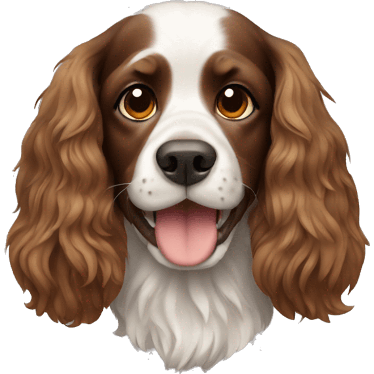 Dog spaniel emoji