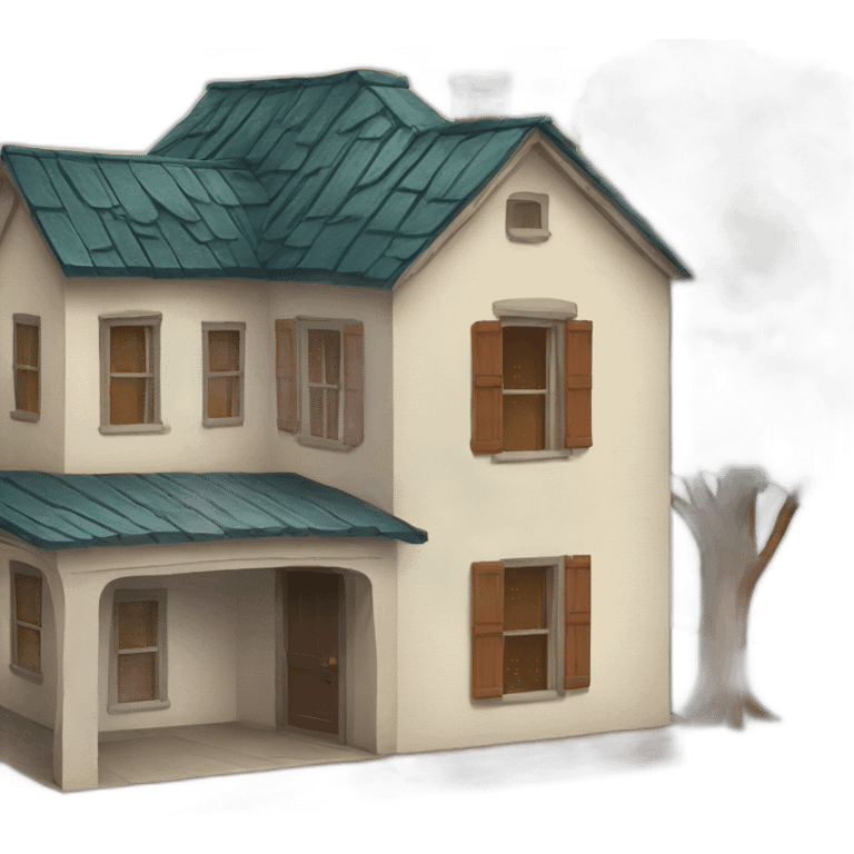 House with cowboy hat emoji