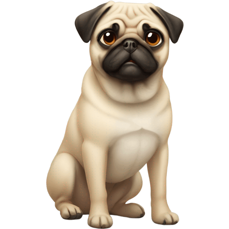 Pug emoji