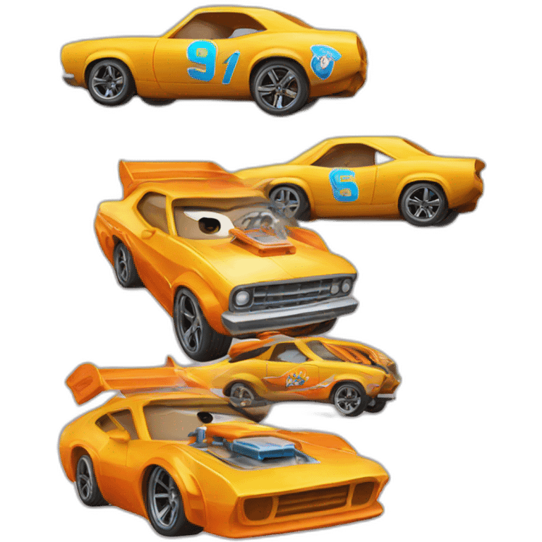 Hotwheels emoji