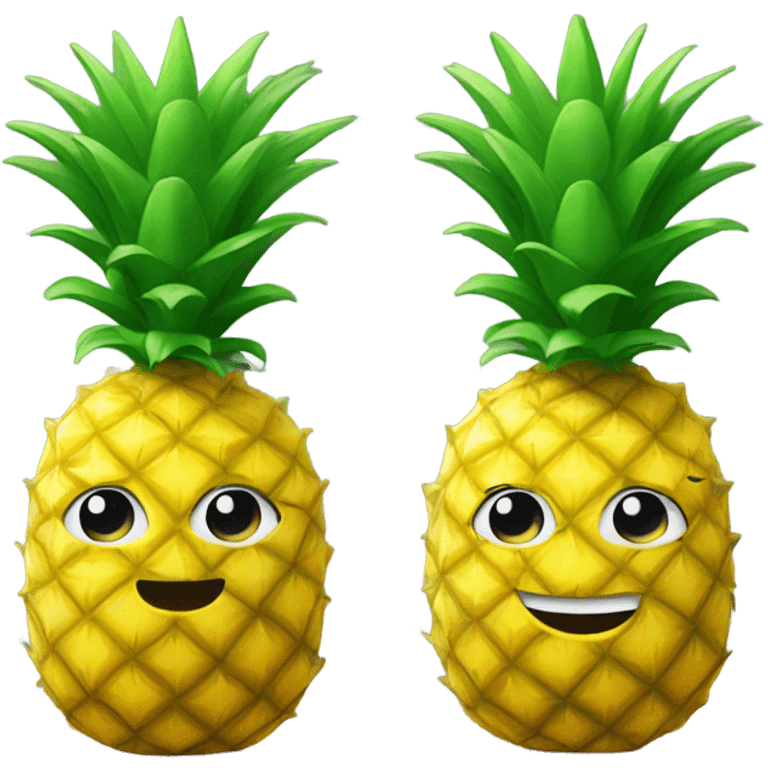 Good morning pineapple, looking very good and very nice emoji