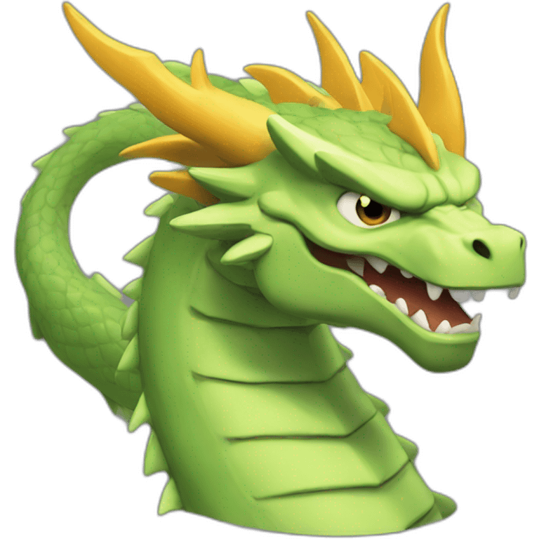 Drago feu emoji