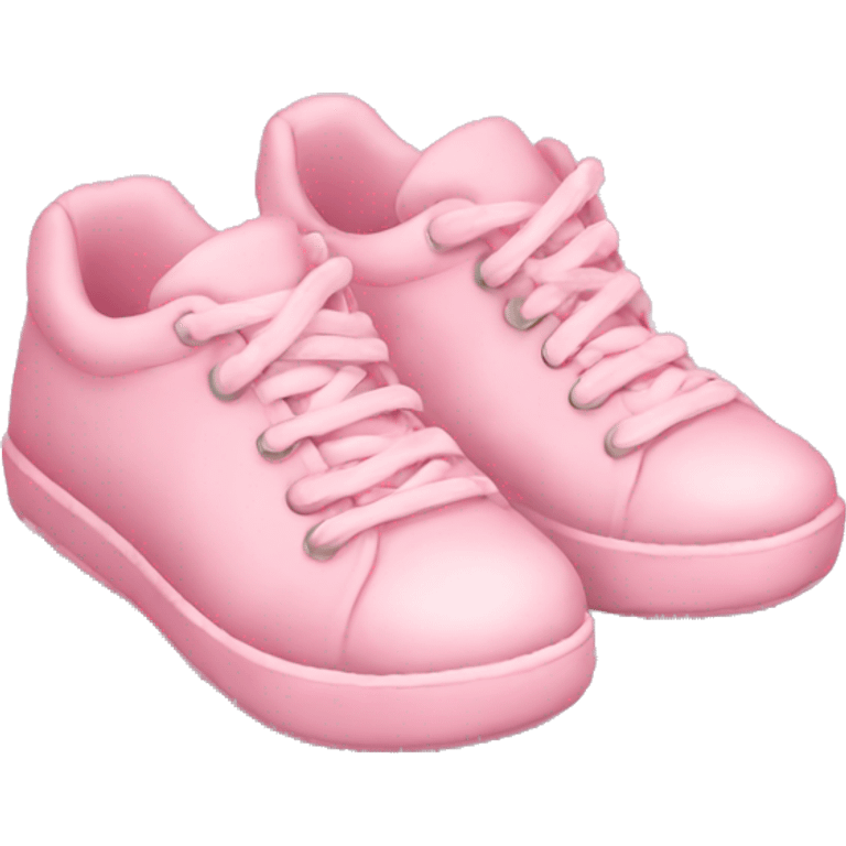 soft pink shoes emoji