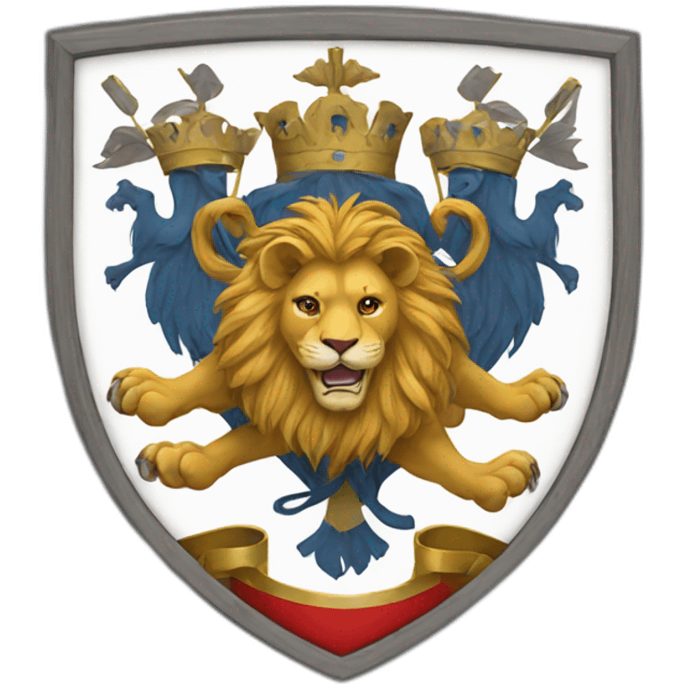 lions klan 'coat of arms emoji