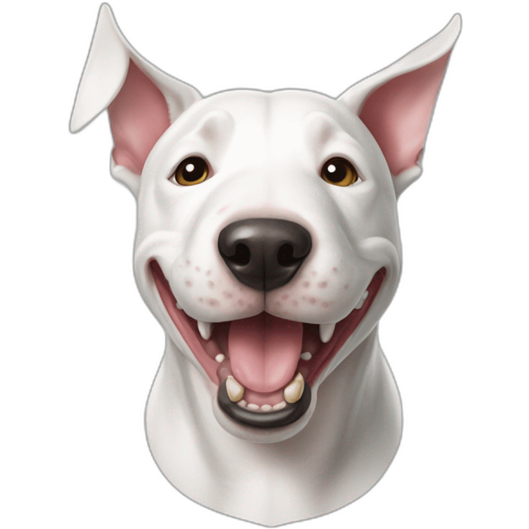 happy bull terrier emoji