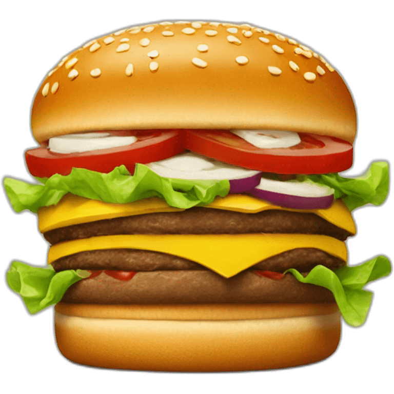 Burger king emoji