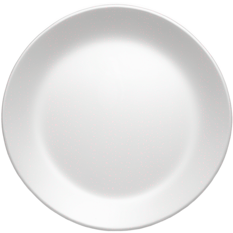 White plate emoji