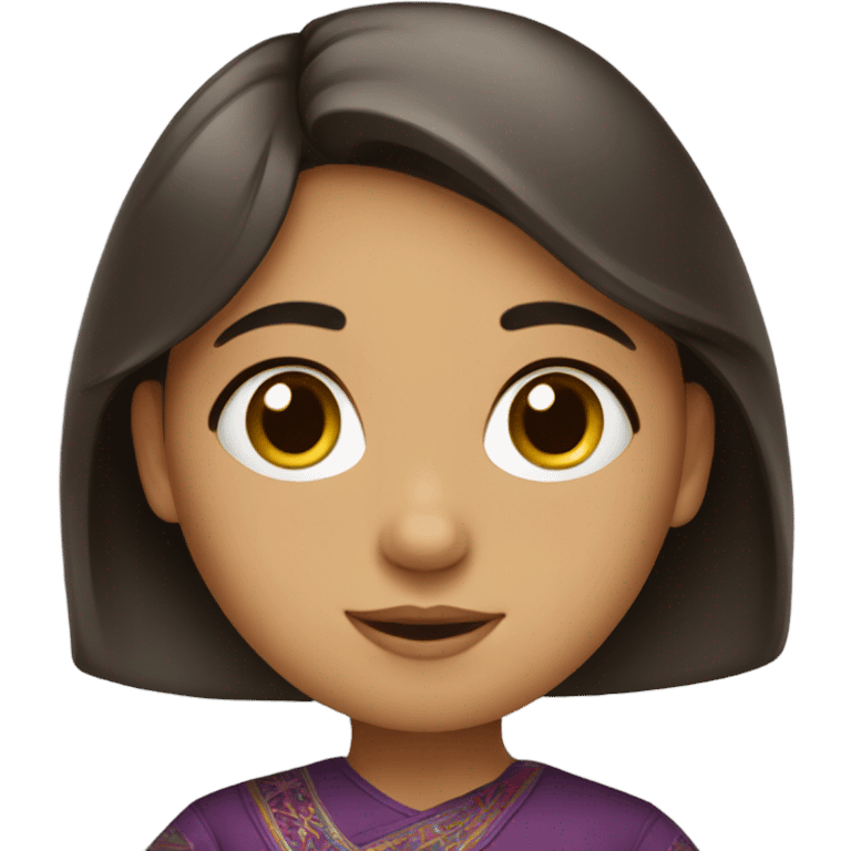 Azerbaijan little girl emoji