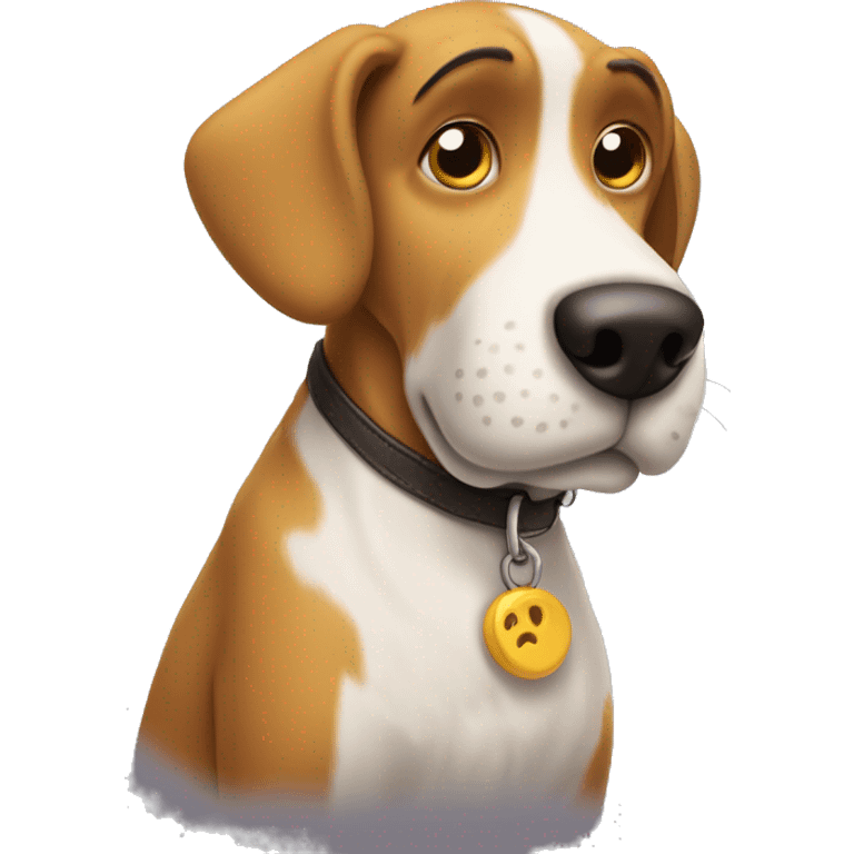 the dog odie from garfield emoji