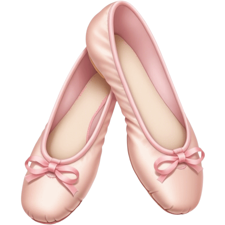 pastel pink ballet shoes emoji