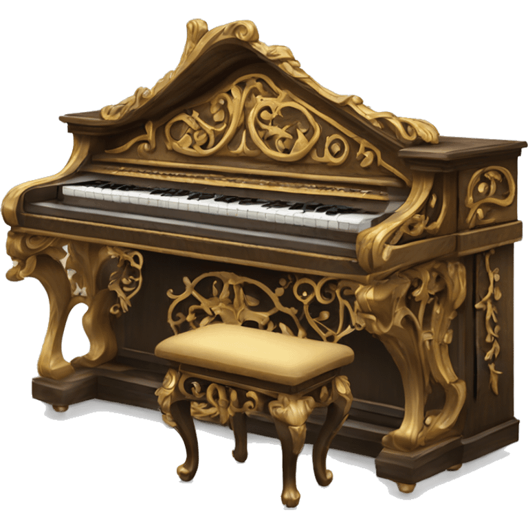 ornate console piano emoji