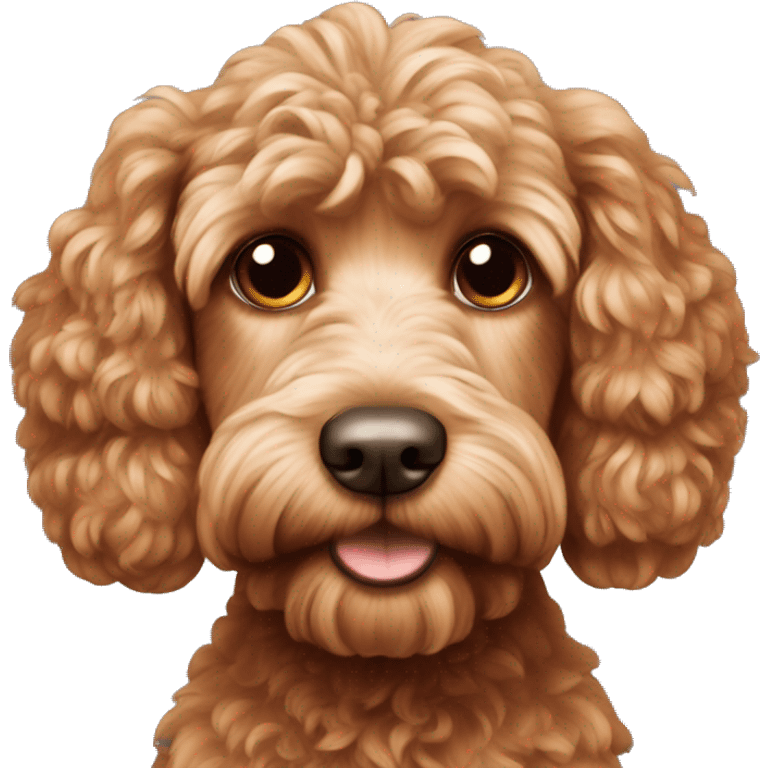 Red Cockapoo  emoji