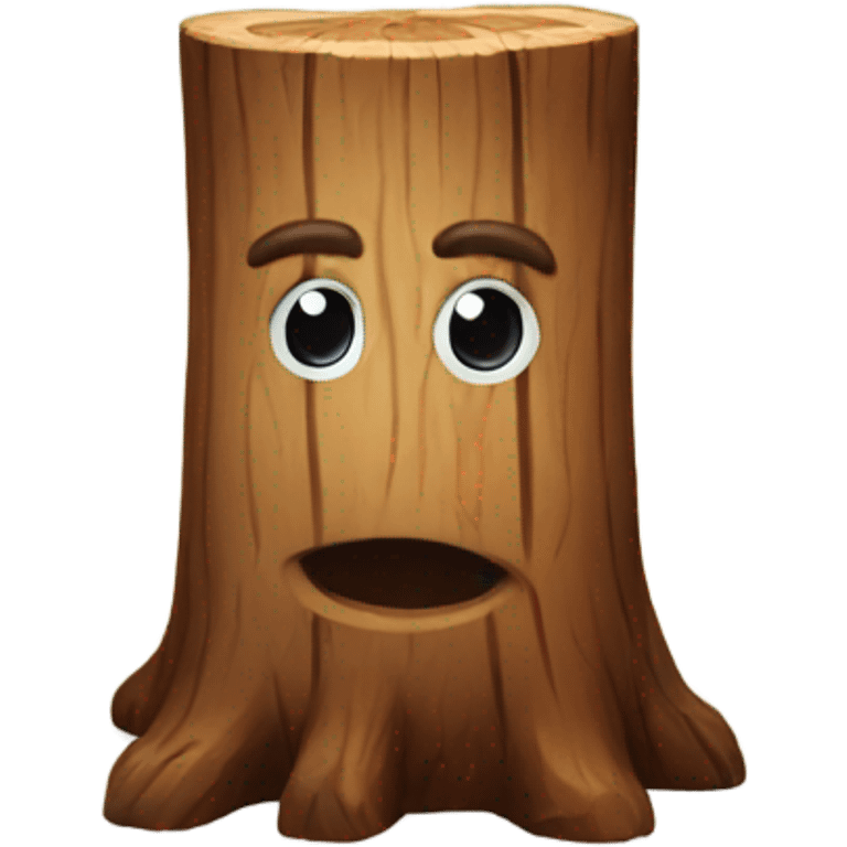 Wood emoji