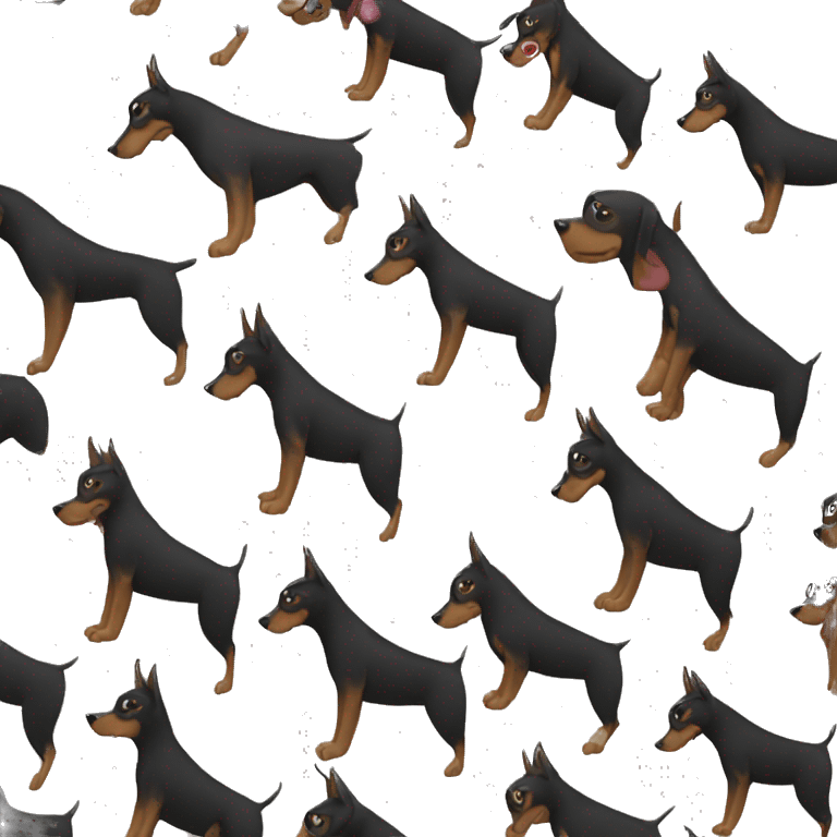 Doberman emoji