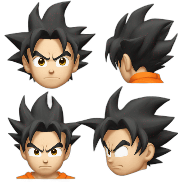 Goku súper saiyan emoji