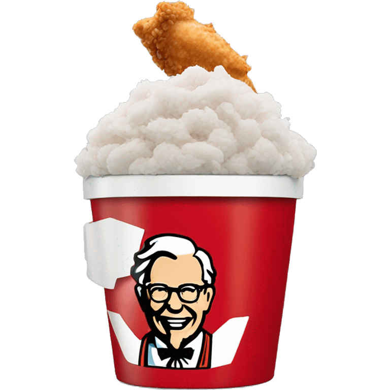 KFC chicken bucket emoji