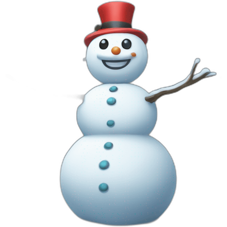 Snowman Statue Epic Mystery Legendary NewYear PokemonTheme Pokeball Snowfall Snowballs emoji