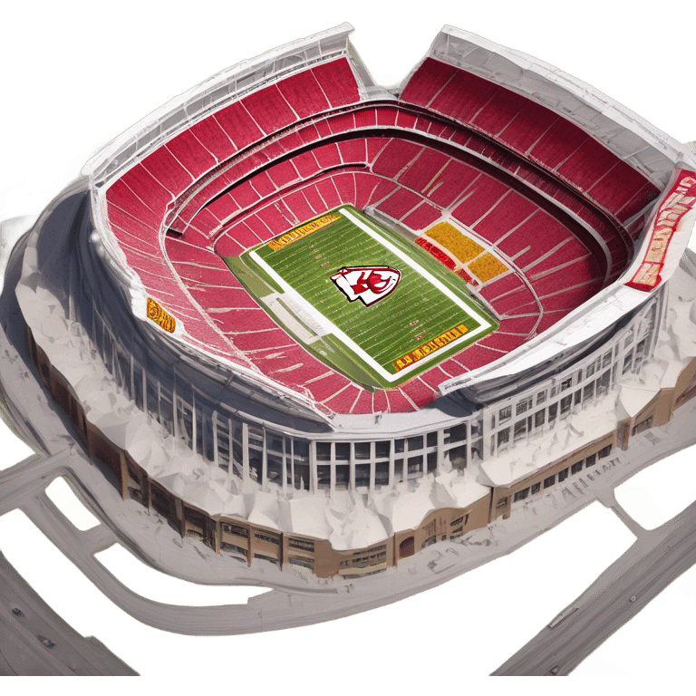 Arrowhead Stadium KC Chiefs emoji