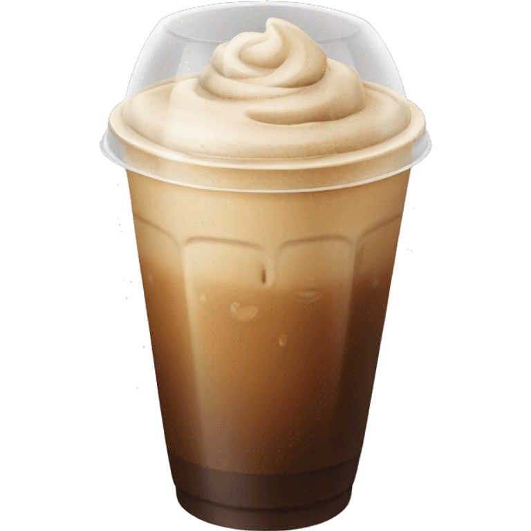 Ice coffee emoji