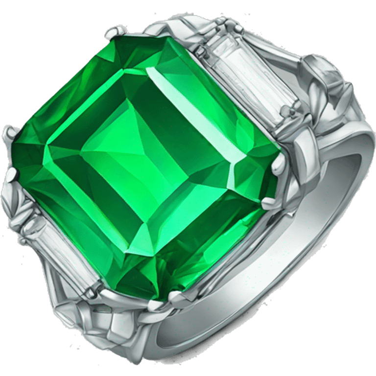 Emerald ring emoji