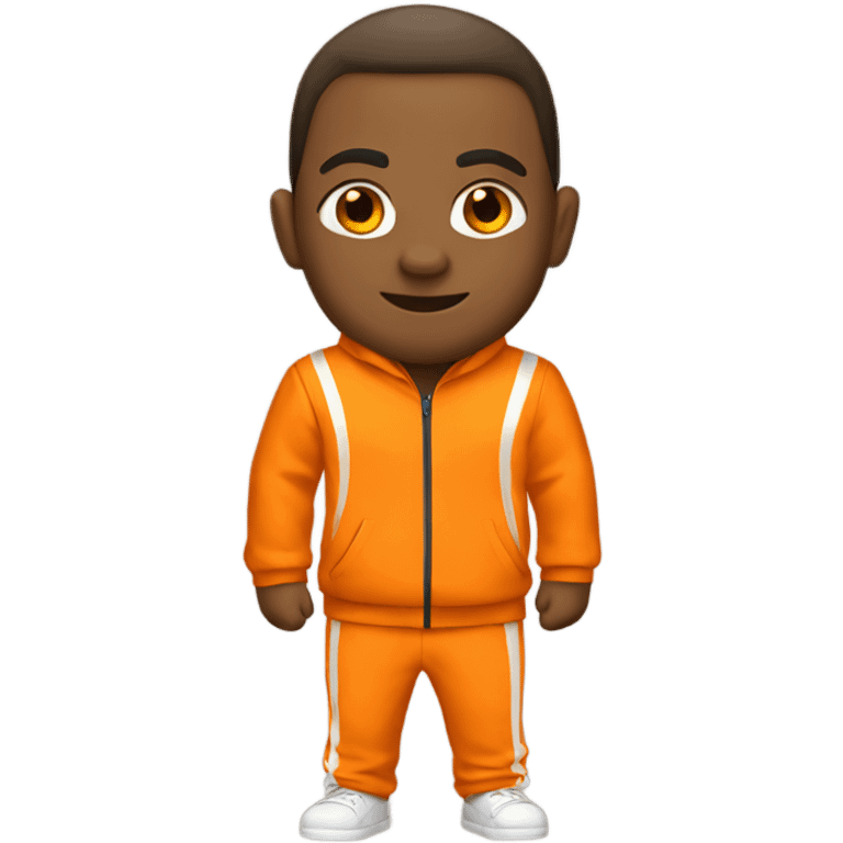 orange tracksuit emoji