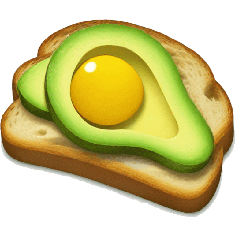 Avocado toast emoji