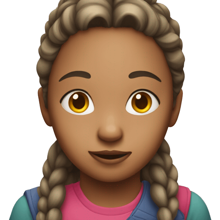 Girl playing games  emoji